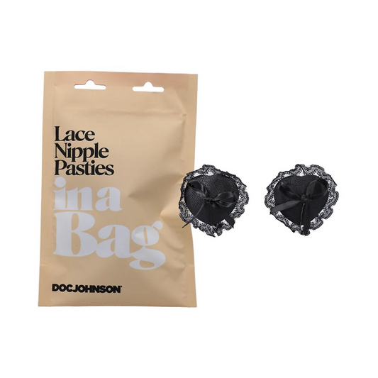 Doc Johnson Lace Nipple Pasties In A Bag